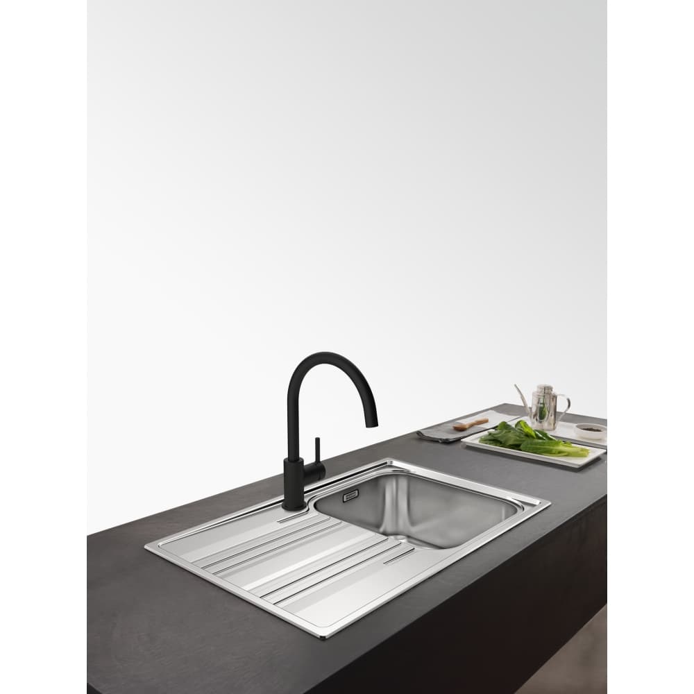 Grifo Lina XL Colore NEGRO MATE Franke — detalle 2