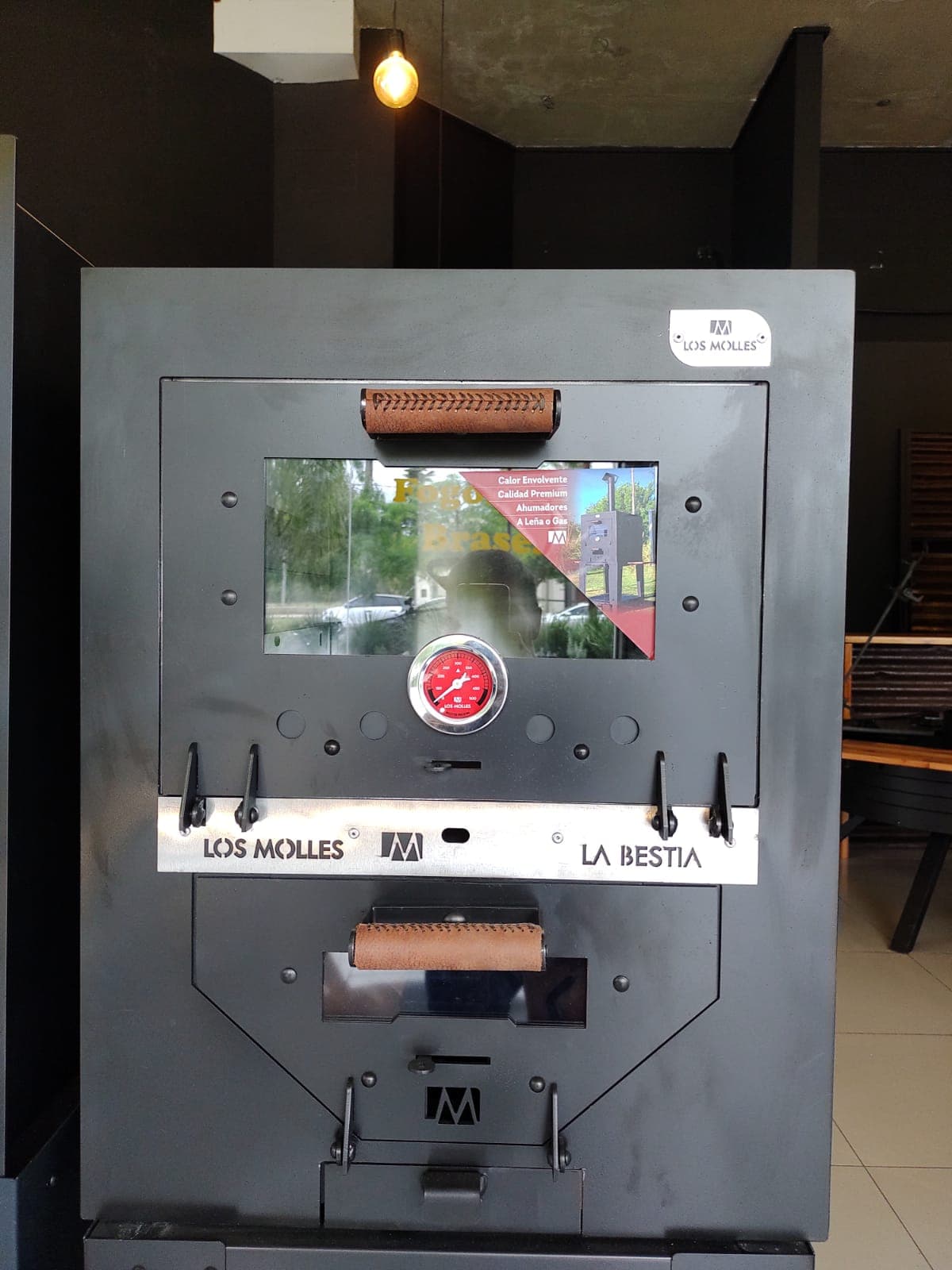 Horno La Bestia Mediano de Empotrar de Herrería Los Molles