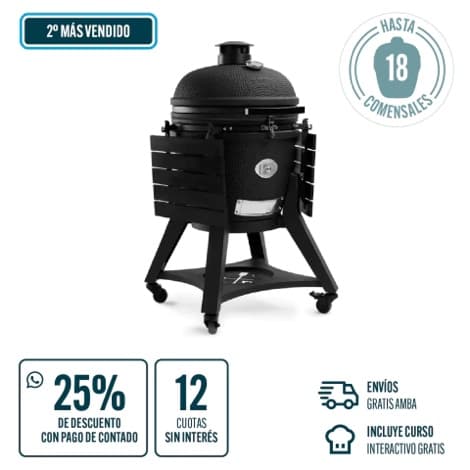 Guía de aire libre: Cómo elegir un kamado según lo que querés cocinar