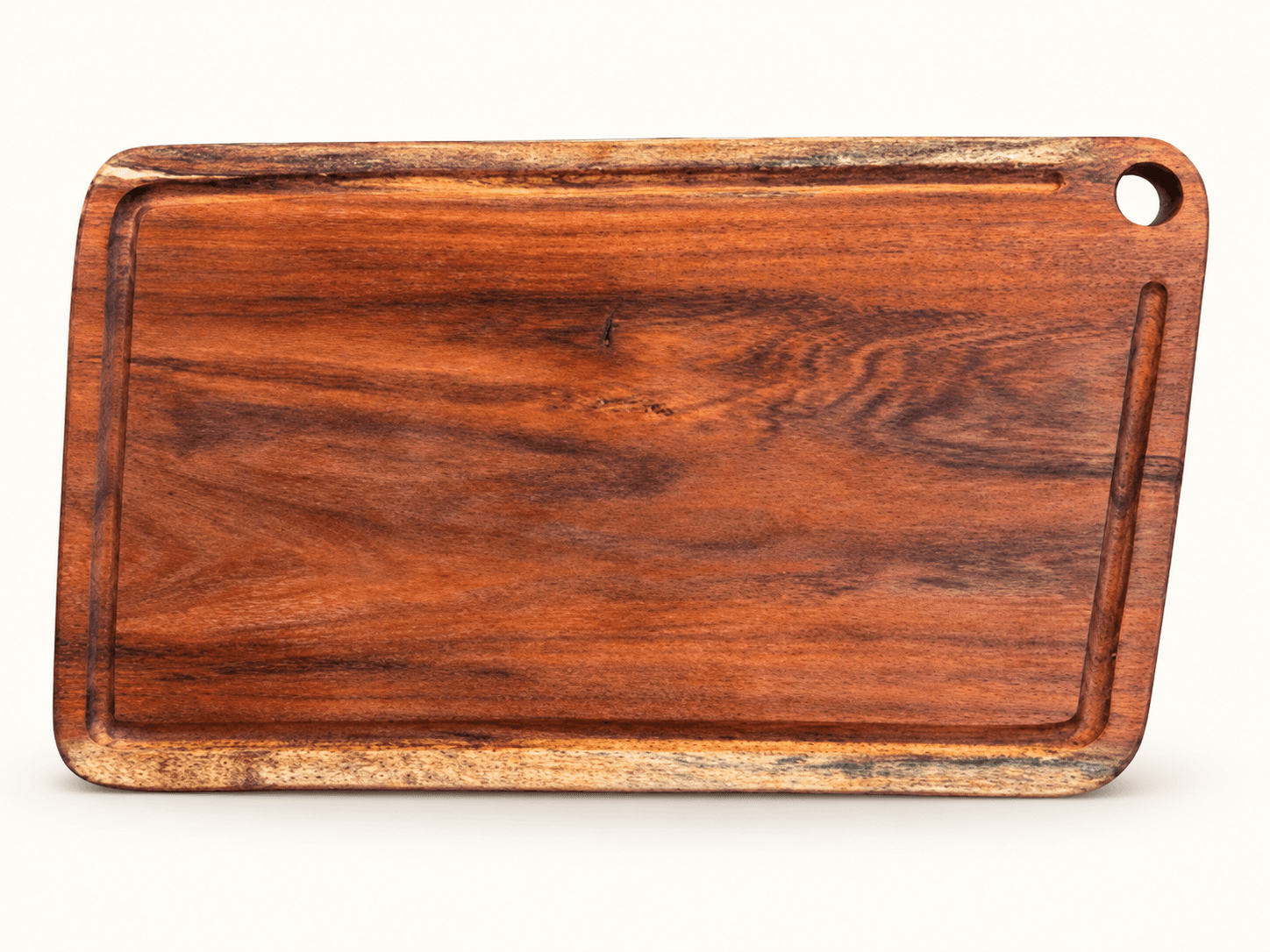 Tabla artesanal de quebracho negro chica