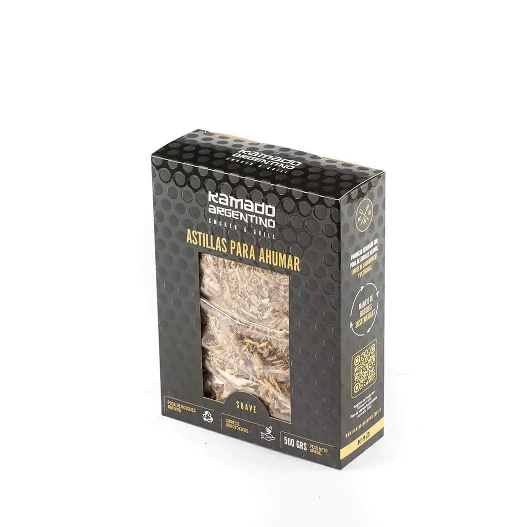 Astillas Kamado Argentino 500 gr · SUAVE — vista principal oficial | Mi Casa Mi Lugar