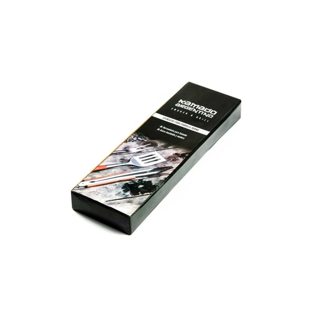 Set de Pinza Espátula y trinche para Kamado