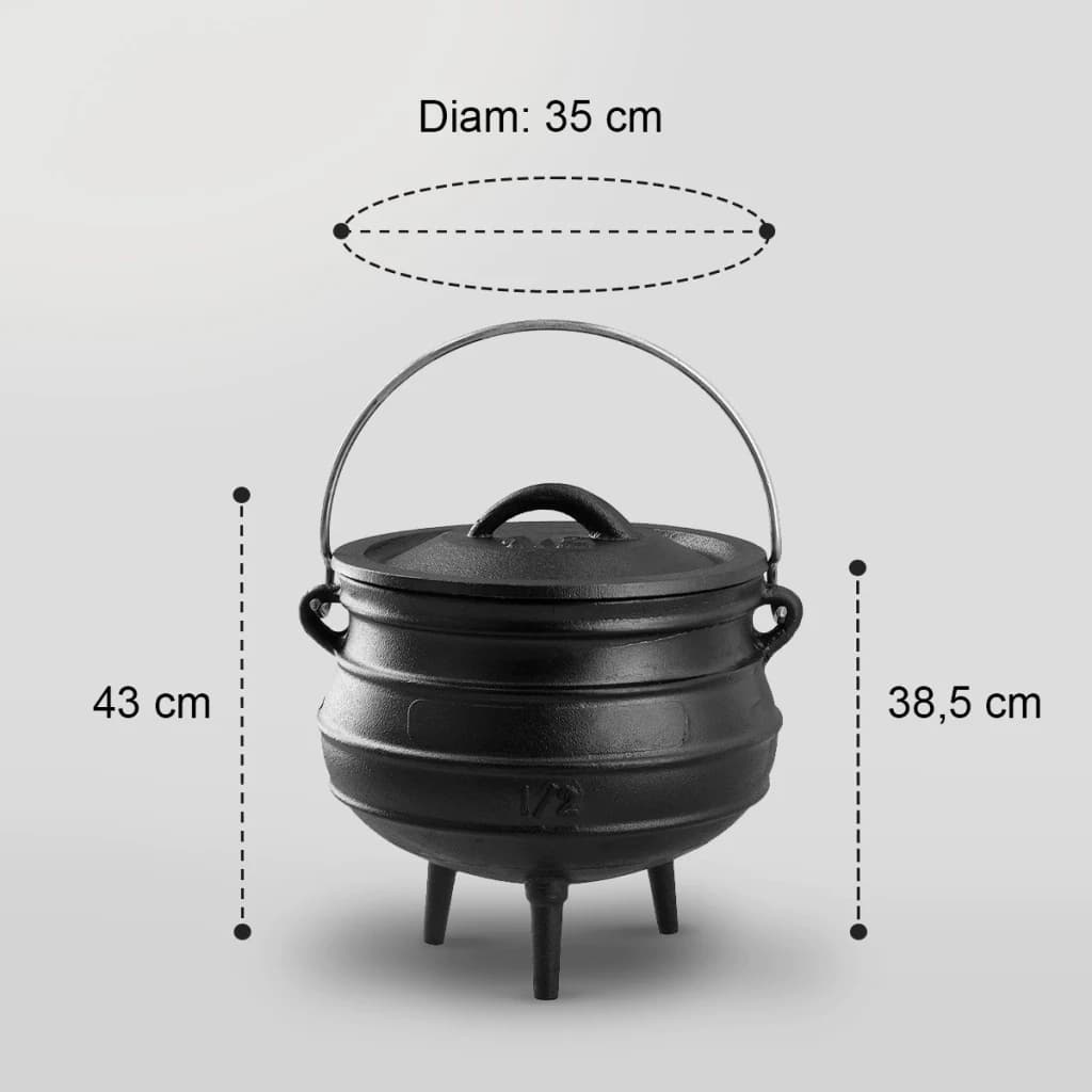Caldero de Hierro · 35 CM — vista principal oficial | Mi Casa Mi Lugar