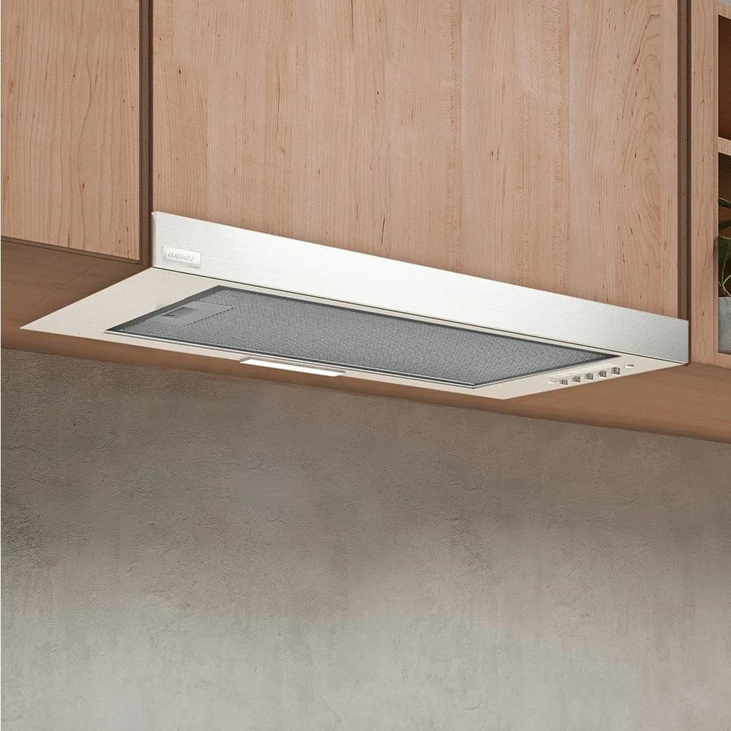 Campana Llanos Extensible Bajo Alacena Blanca Pulsante 90