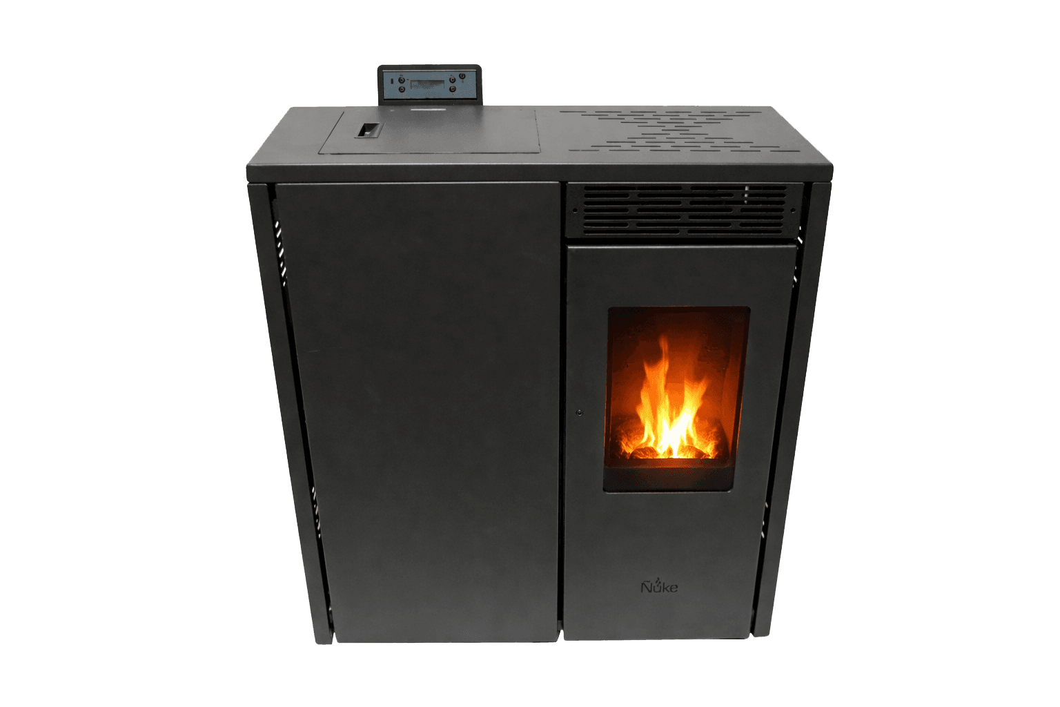 Estufa a pellet Ñuke Cóndor 8 kW Pasillo, imagen oficial del fabricante
