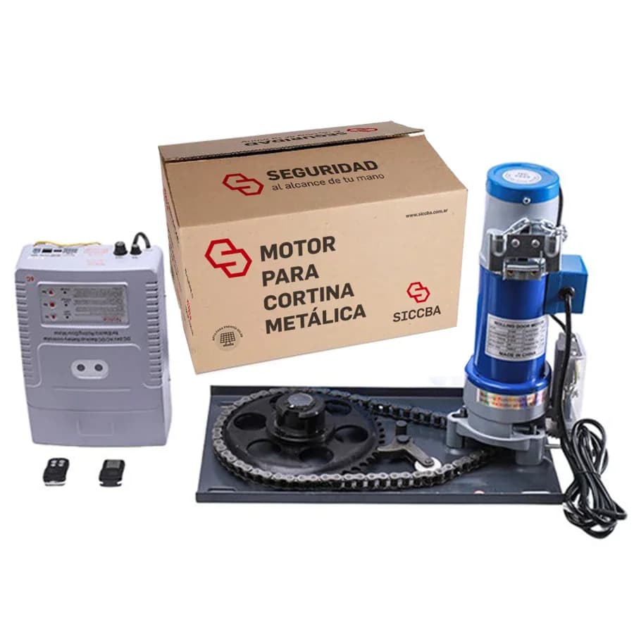 Motor Cortina Paralelo 600 Kg – 18 metros cuadrados – 24V DC — vista principal | Mi Casa Mi Lugar