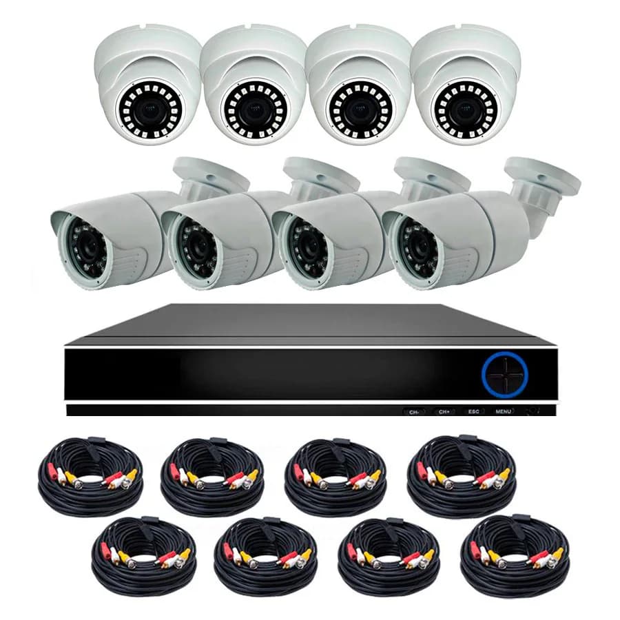 Kit De Seguridad 8 Camaras Hd Ir