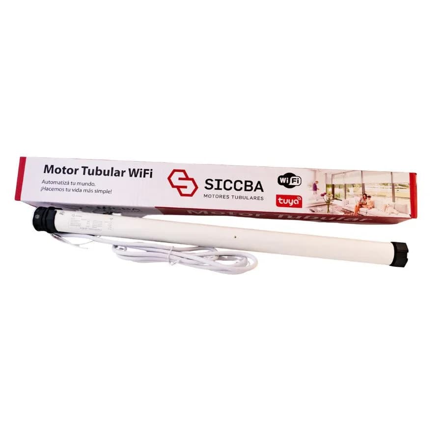 Motor Tubular WIFI TUYA hasta 21 Kg