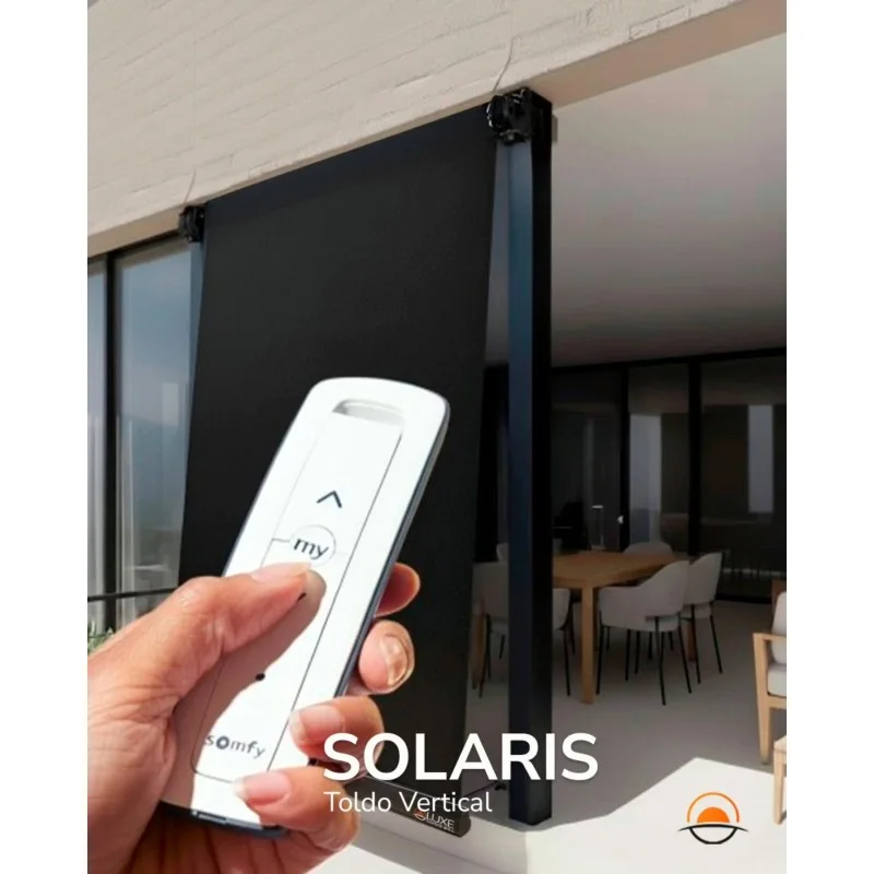 Control remoto para toldo automatizado Luxe Control Solar