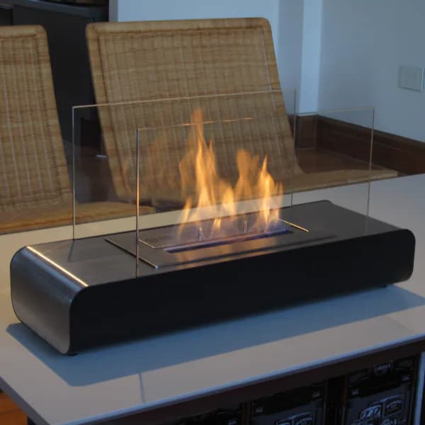BIOHOGAR FOGON - DE APOYO 0.60 X 0.23 C/ VIDRIO P/ EXTERIOR