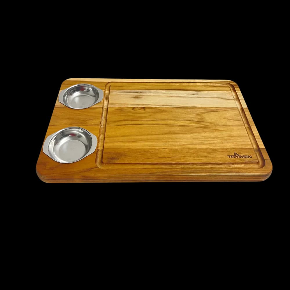 TABLA TROMEN TECA CUENCO 48X30X3cm