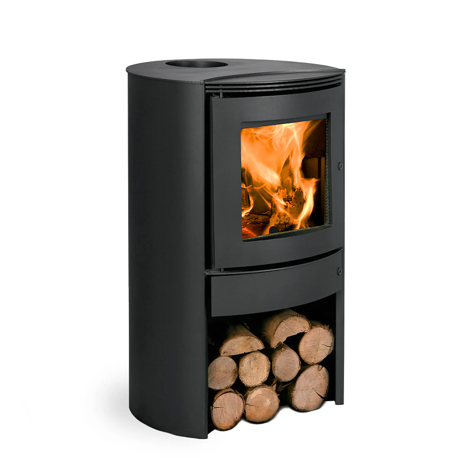 Calefactor a leña Firepoint 380 — vista principal | Mi Casa Mi Lugar