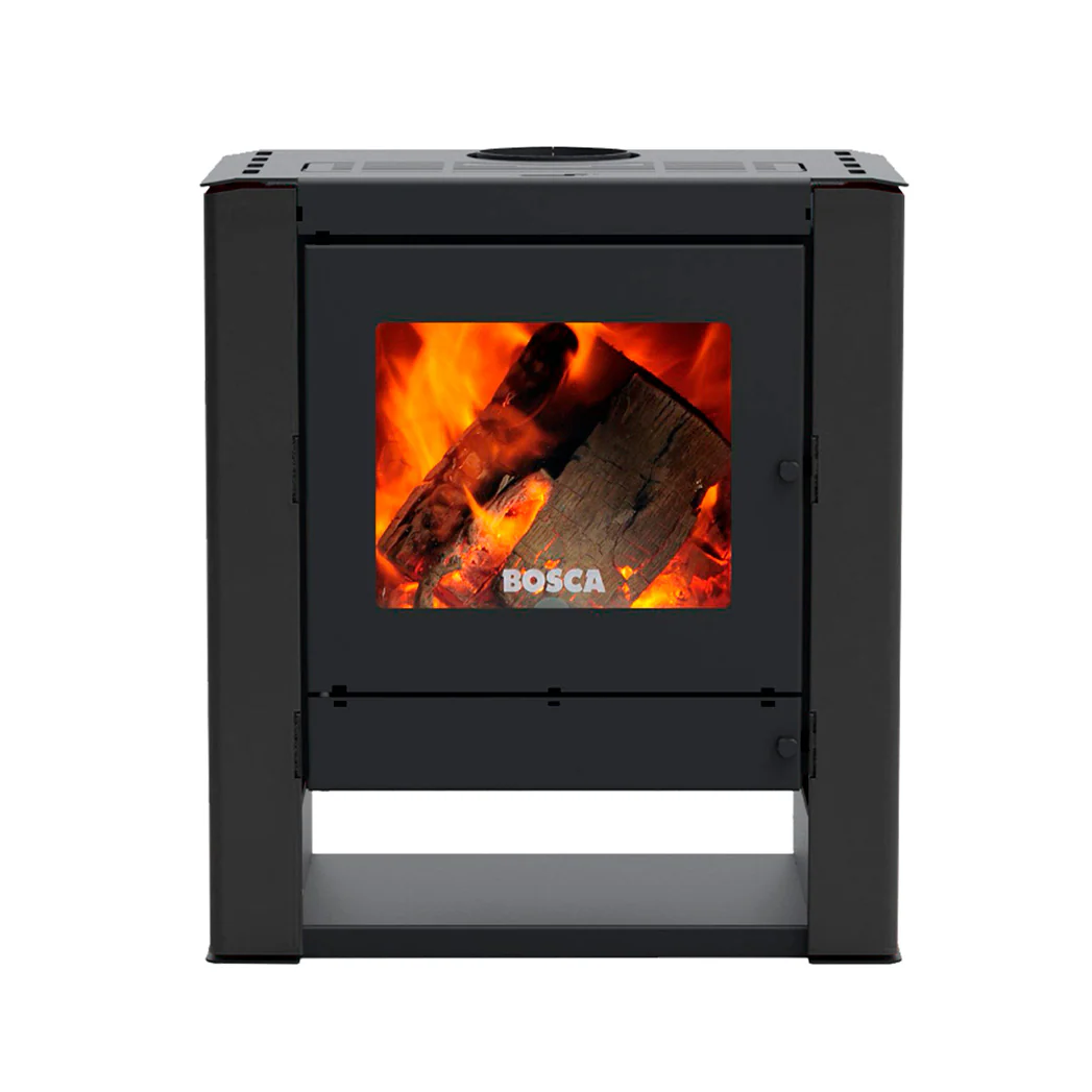 Calefactor a leña Gold 500 Charcoal — vista principal | Mi Casa Mi Lugar