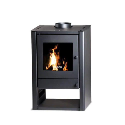 Calefactor a leña Gold 380 Charcoal — vista principal | Mi Casa Mi Lugar