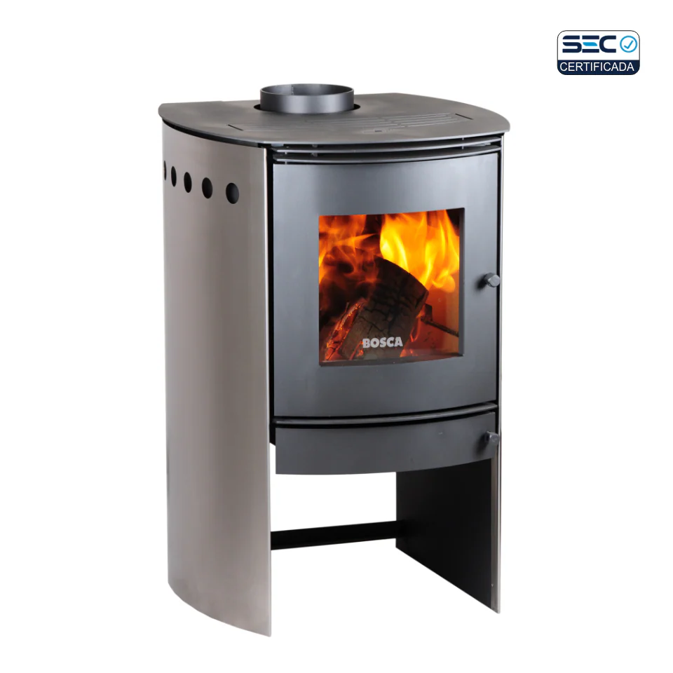 Calefactor a leña Spirit 380 Inox — vista principal | Mi Casa Mi Lugar