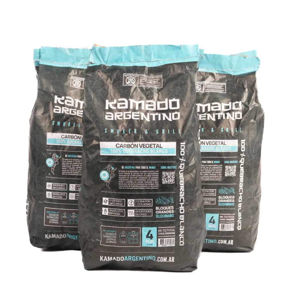Carbón Vegetal Kamado Argentino x 4 kg — detalle oficial 2 | Mi Casa Mi Lugar
