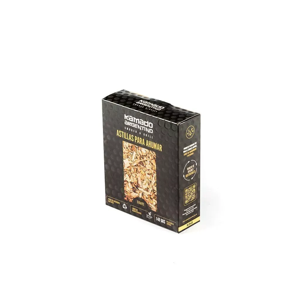 Astillas Kamado Argentino 140 gr · SUAVE — vista principal oficial | Mi Casa Mi Lugar