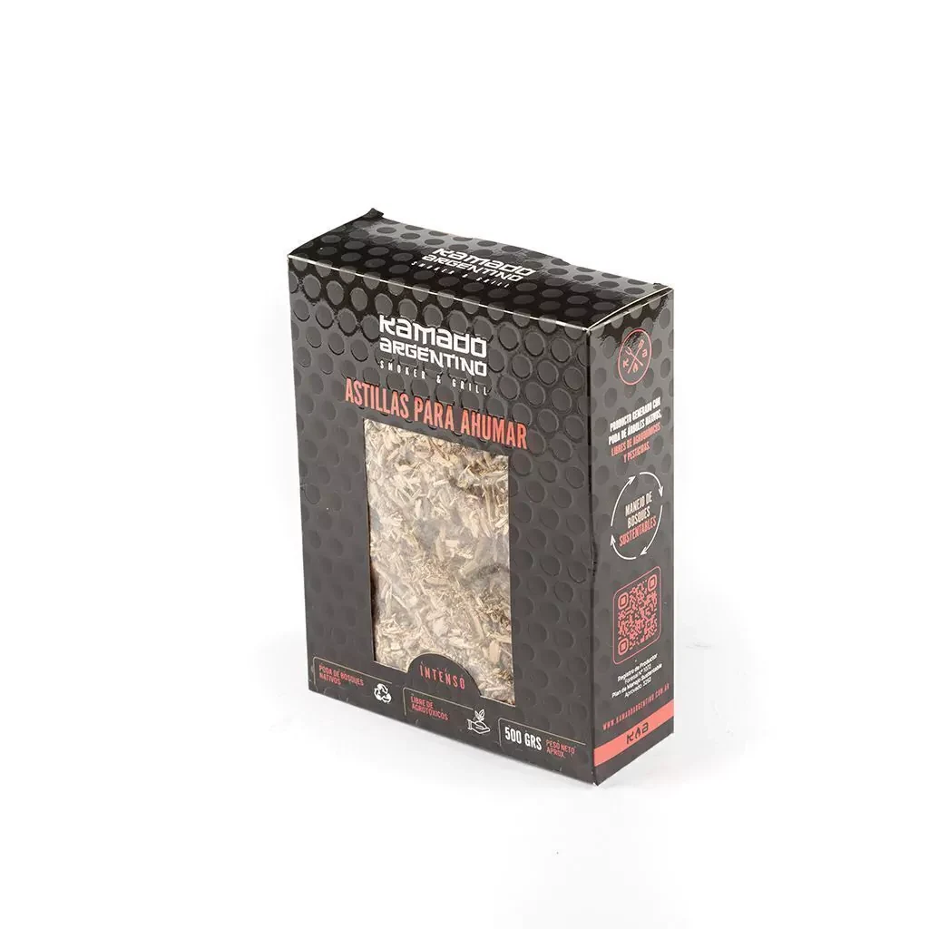 Astillas Kamado Argentino 500 gr · INTENSO — vista principal oficial | Mi Casa Mi Lugar