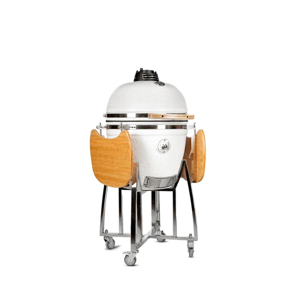 Kamado Argentino Asador Criollo 21" Blanco — vista principal oficial | Mi Casa Mi Lugar
