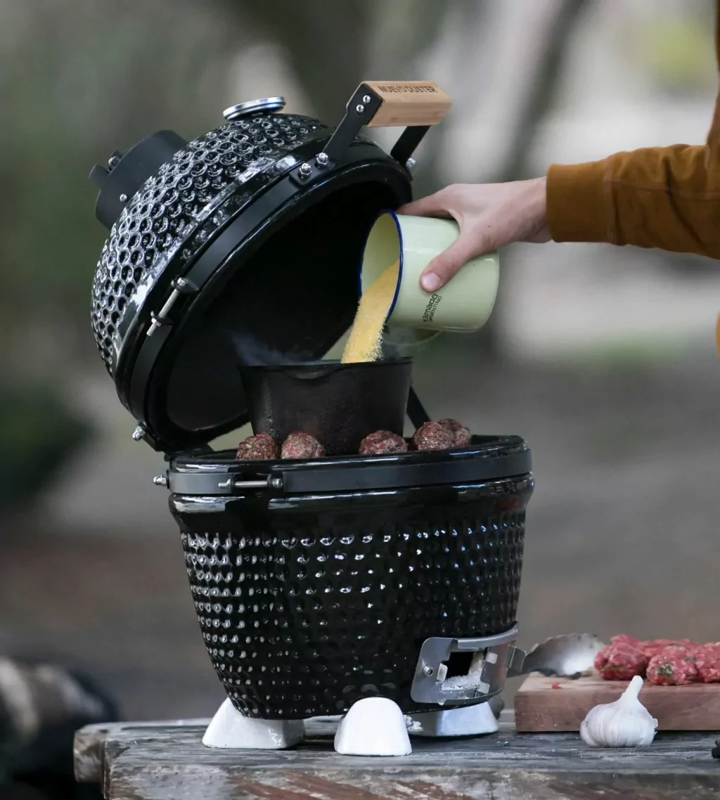 Pie cerámico para Kamado — detalle oficial 2 | Mi Casa Mi Lugar