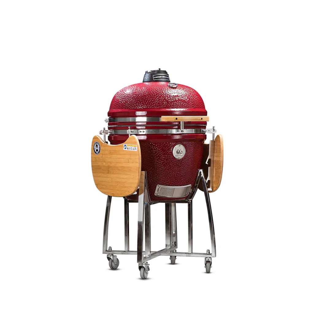 Kamado Argentino Gran Asador Criollo 23" Carmesí — vista principal oficial | Mi Casa Mi Lugar