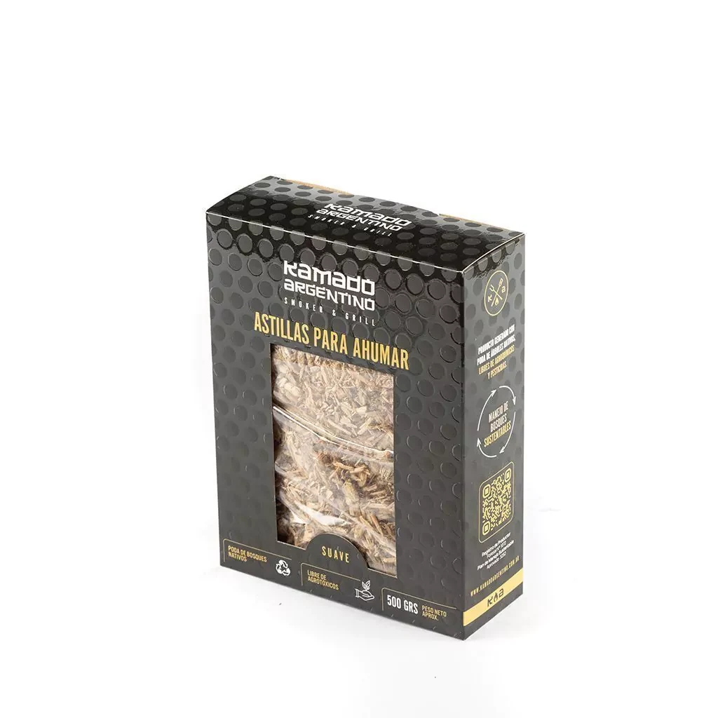 Astillas Kamado Argentino 500 gr · SUAVE — vista principal oficial | Mi Casa Mi Lugar