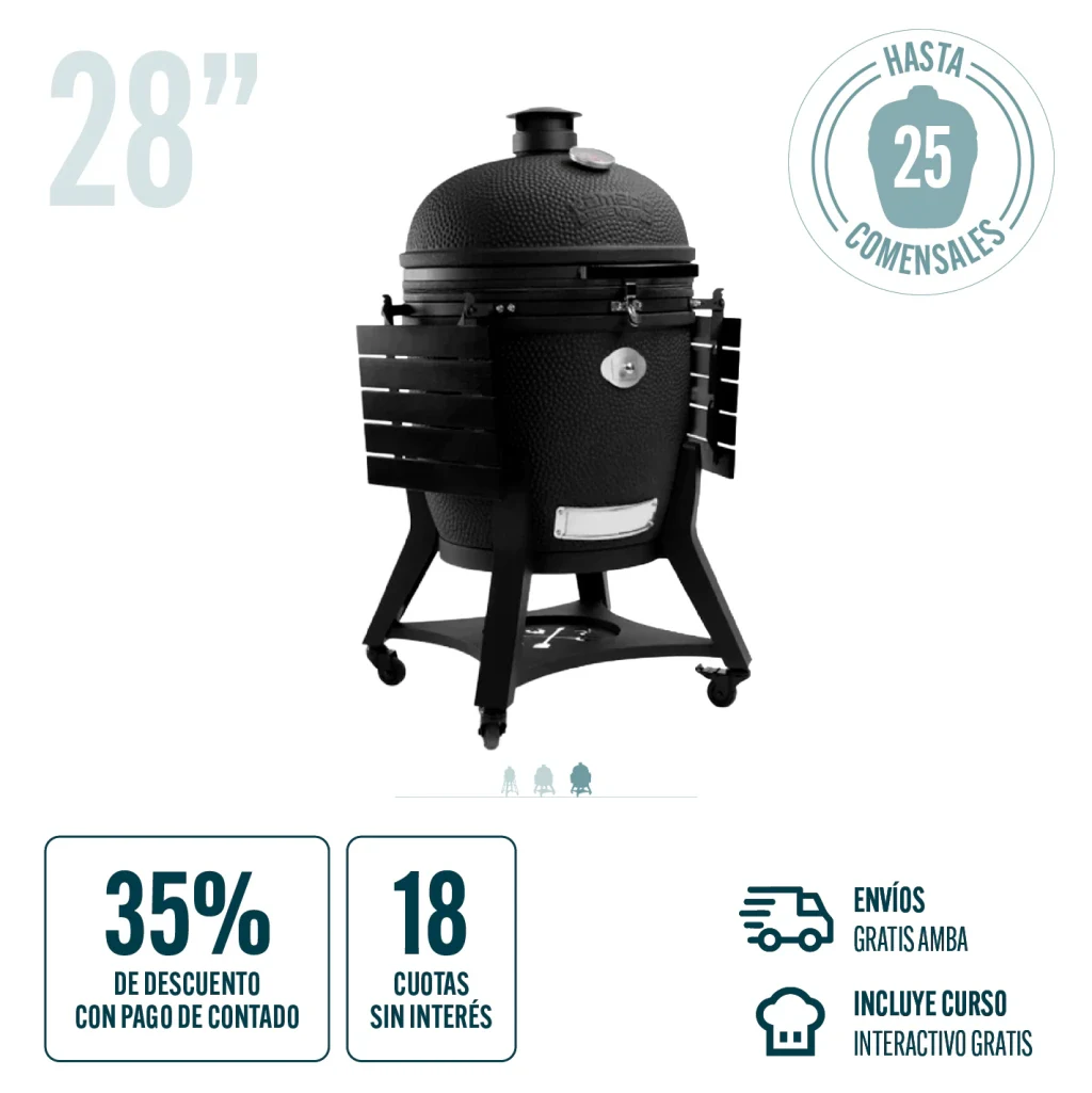Kamado Asador Patagónico Profesional 3.0 28" — vista principal oficial | Mi Casa Mi Lugar