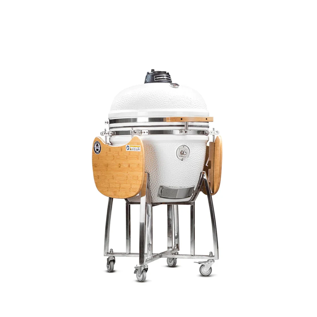 Kamado Argentino Gran Asador Criollo 23" Blanco — vista principal oficial | Mi Casa Mi Lugar