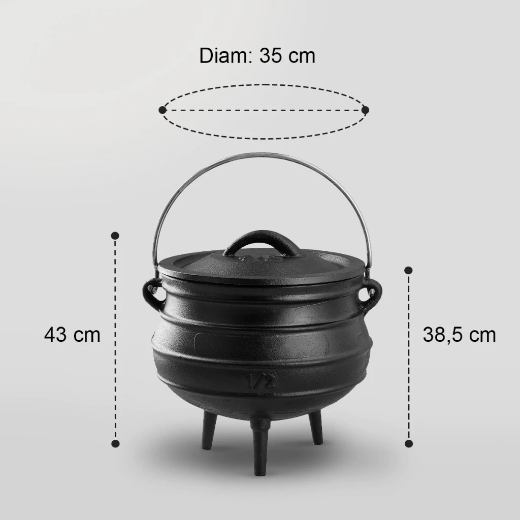 Caldero de Hierro · 35 CM — vista principal oficial | Mi Casa Mi Lugar