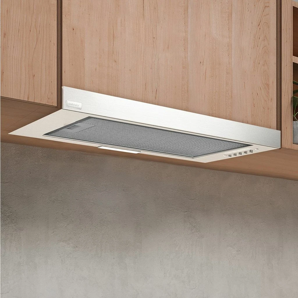Campana Llanos Extensible Bajo Alacena Blanca Pulsante 90