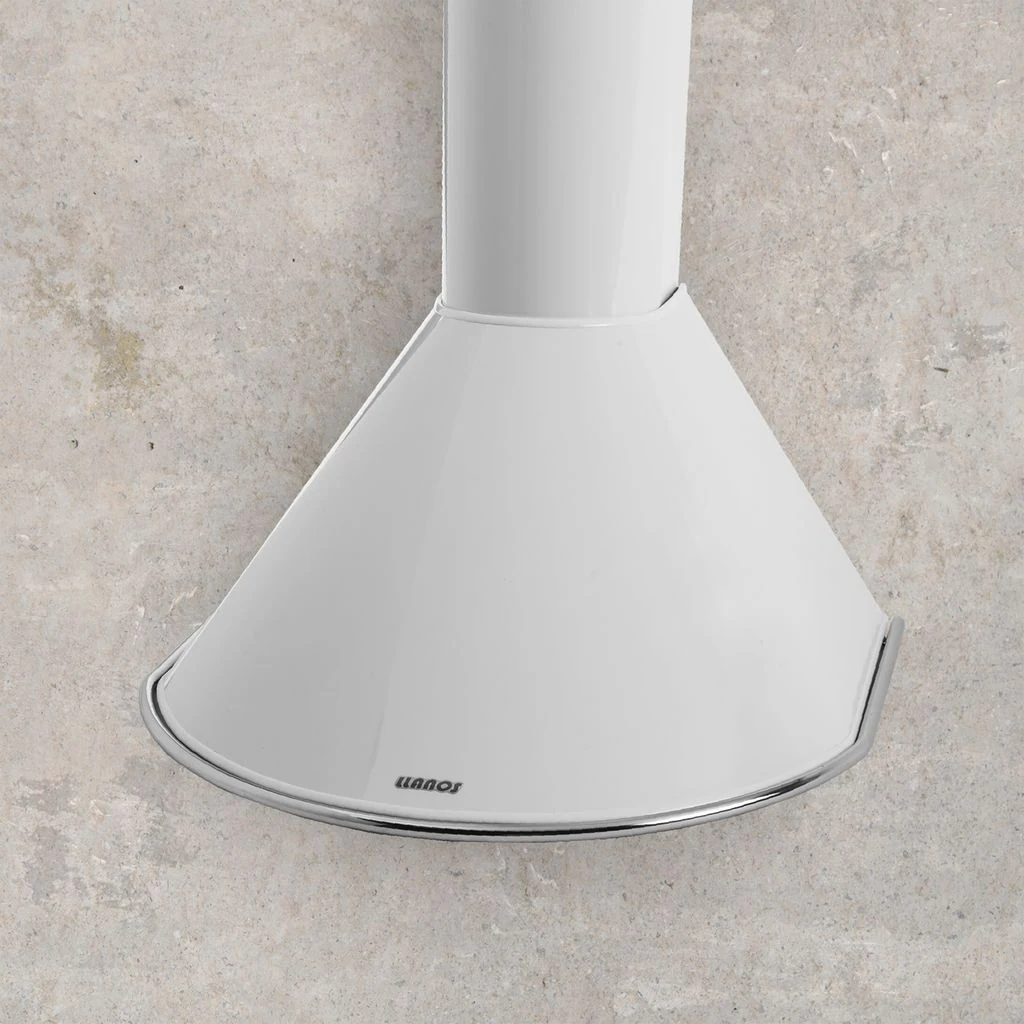 Campana Llanos Circular Blanca Sin Motor 60