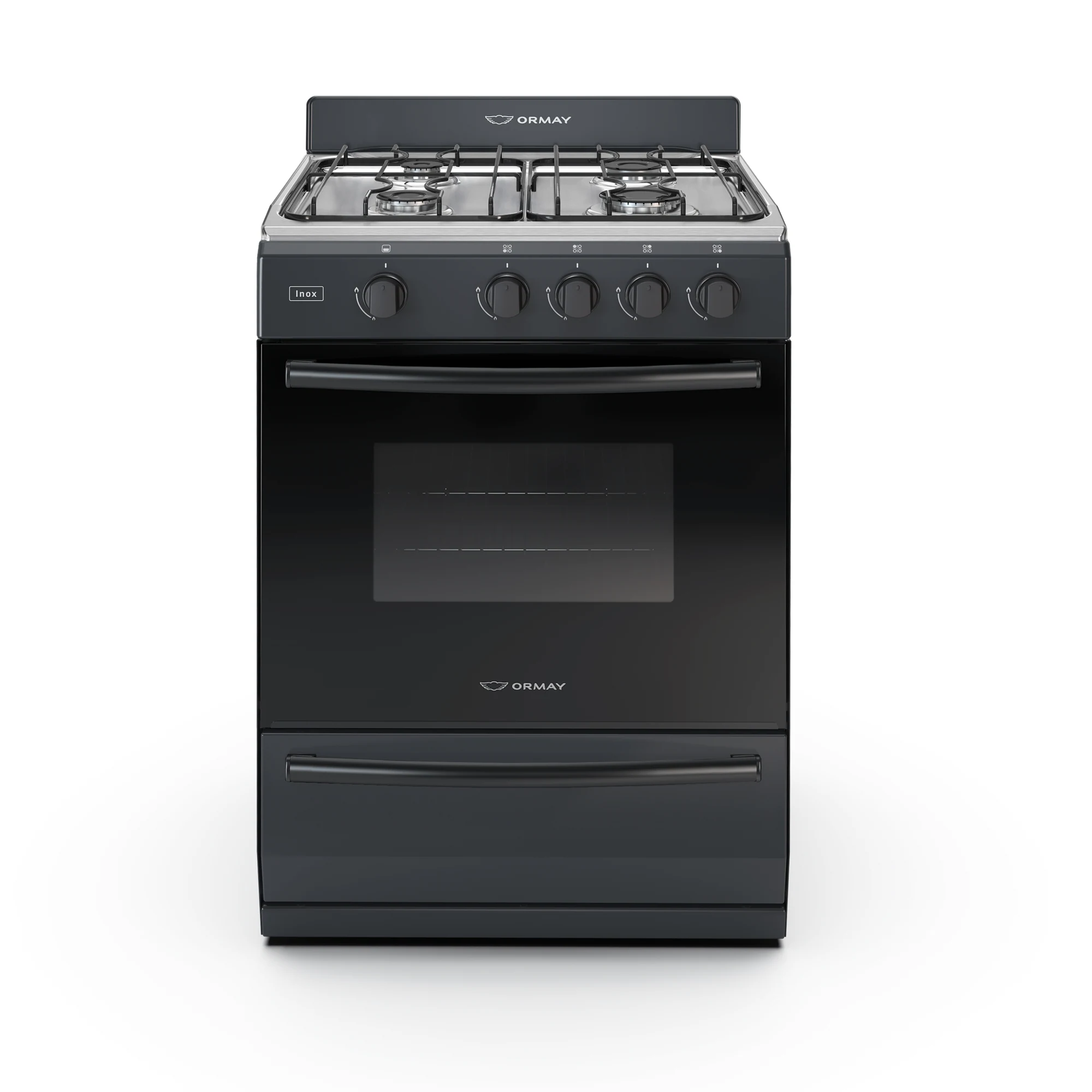 Cocina Ormay INOX NEGRA
