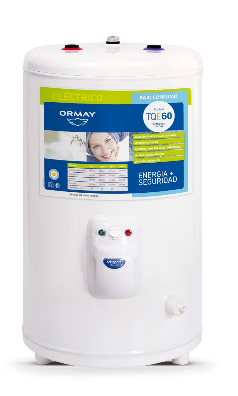 Termotanque Ormay TQE60 DUAL — vista principal