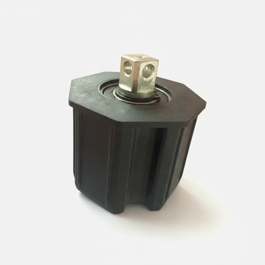 Puntera octogonal con ruleman para 70 mm — vista principal | Mi Casa Mi Lugar