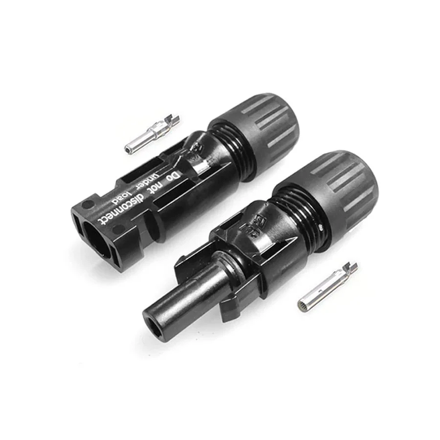 Ficha conector MC4 para paneles solares — vista principal | Mi Casa Mi Lugar