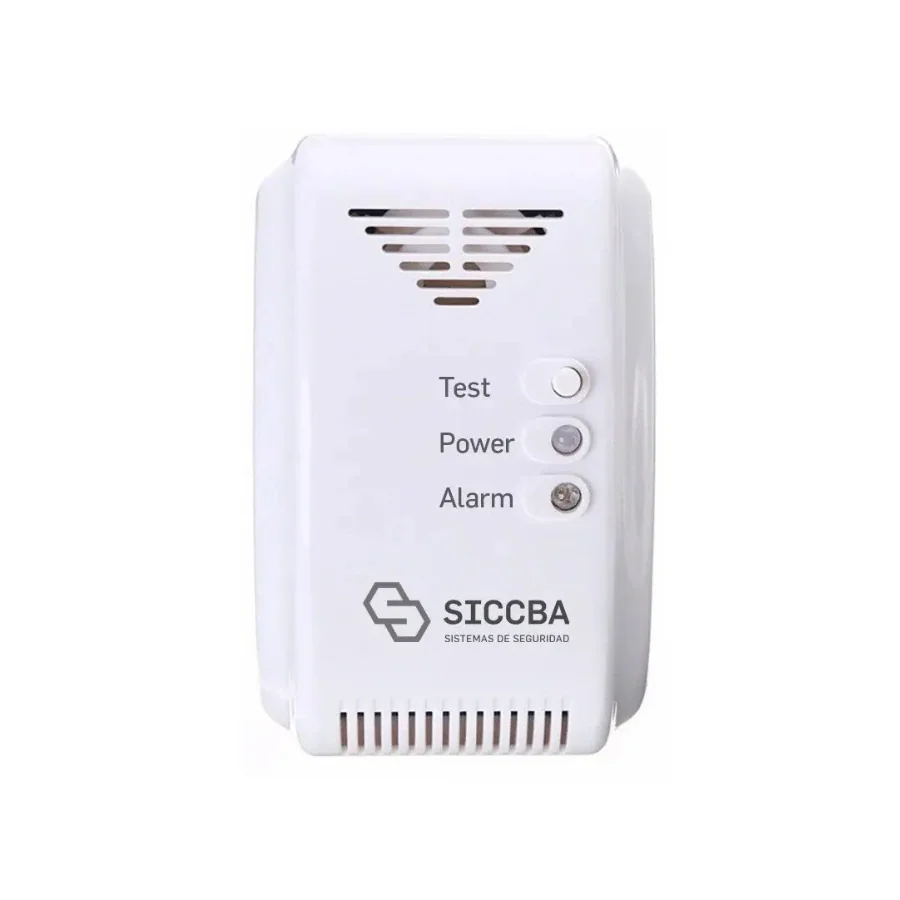 Detector Dual autónomo de Gas y Monóxido de Carbono 12V