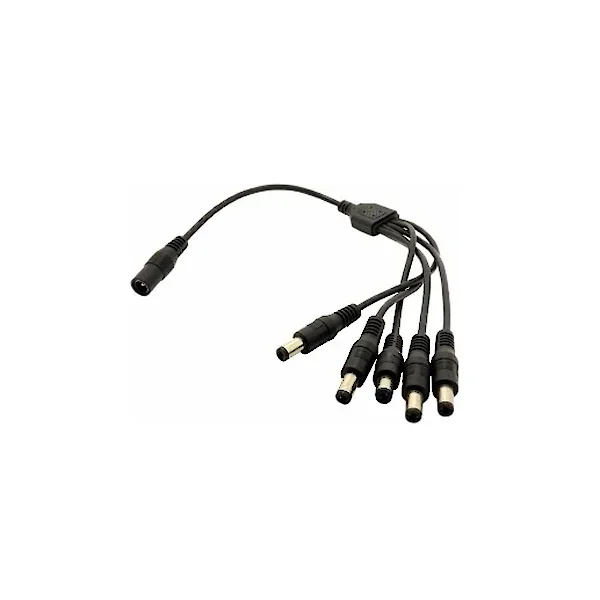 Plug divisor de alimentación por 5 — vista principal | Mi Casa Mi Lugar
