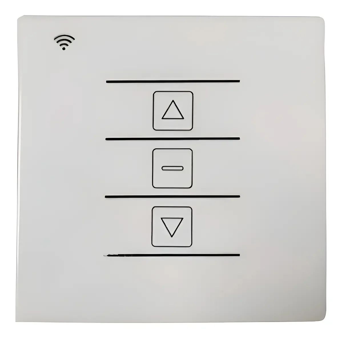 Tecla interruptora 3 puntos AC130 Wifi TUYA – RF 433 – (Tecla + Wifi + Receptor control remoto) — vista principal | Mi Casa Mi Lugar