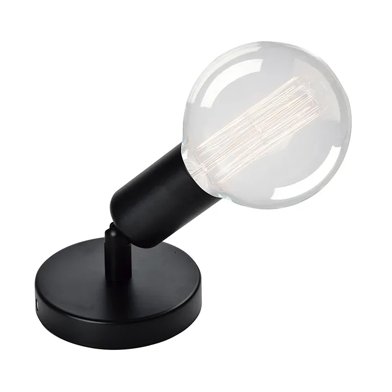 Pop – Aplique 1 luz techo / pared negro E27 — vista principal | Mi Casa Mi Lugar