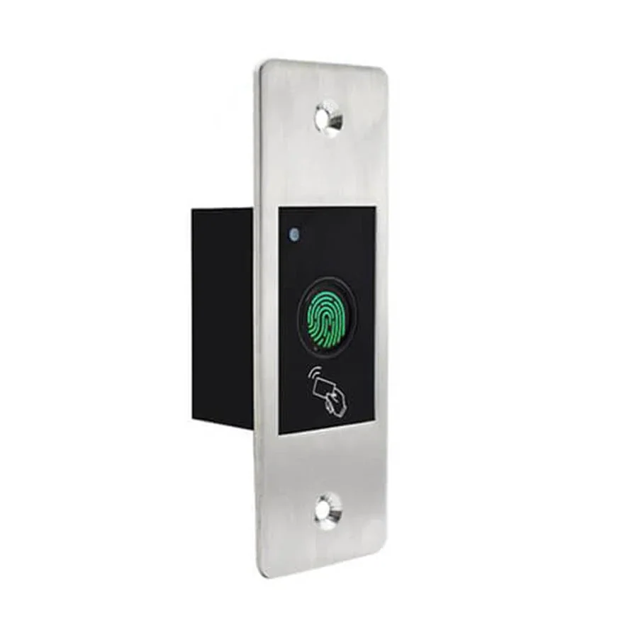 Control de accesos SICCBA con huella apto para exterior para embutir