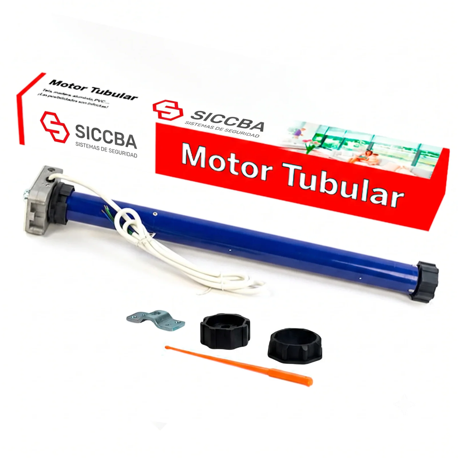 Motor Tubular con asistencia manual hasta 100 Kg — vista principal | Mi Casa Mi Lugar