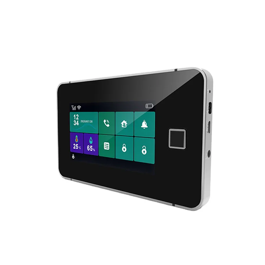 Alarma GX800 Wifi/GSM/SMS – Tuya – RFID – Huella — vista principal | Mi Casa Mi Lugar