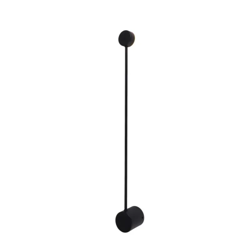 TIN I – Aplique de pared LED 10W – Negro 70 mm x 710 mm – Blanco Dinámico — vista principal | Mi Casa Mi Lugar
