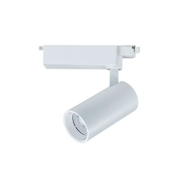 LINE – Cabezal regulable aluminio blanco – GU10 — vista principal | Mi Casa Mi Lugar