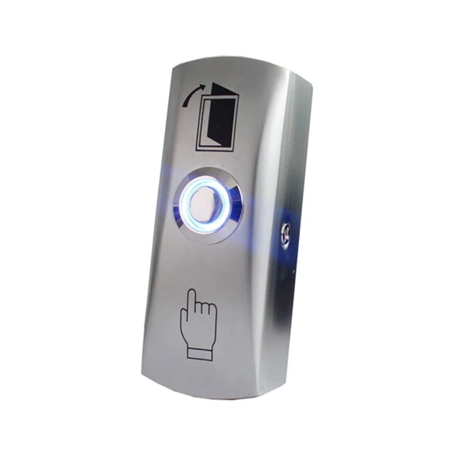 Pulsador de salida SICCBA LED metálico para exterior
