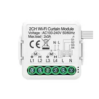 Receptor WiFi para Motores Tubulares estándar – 2 Motores – APP TUYA — vista principal | Mi Casa Mi Lugar