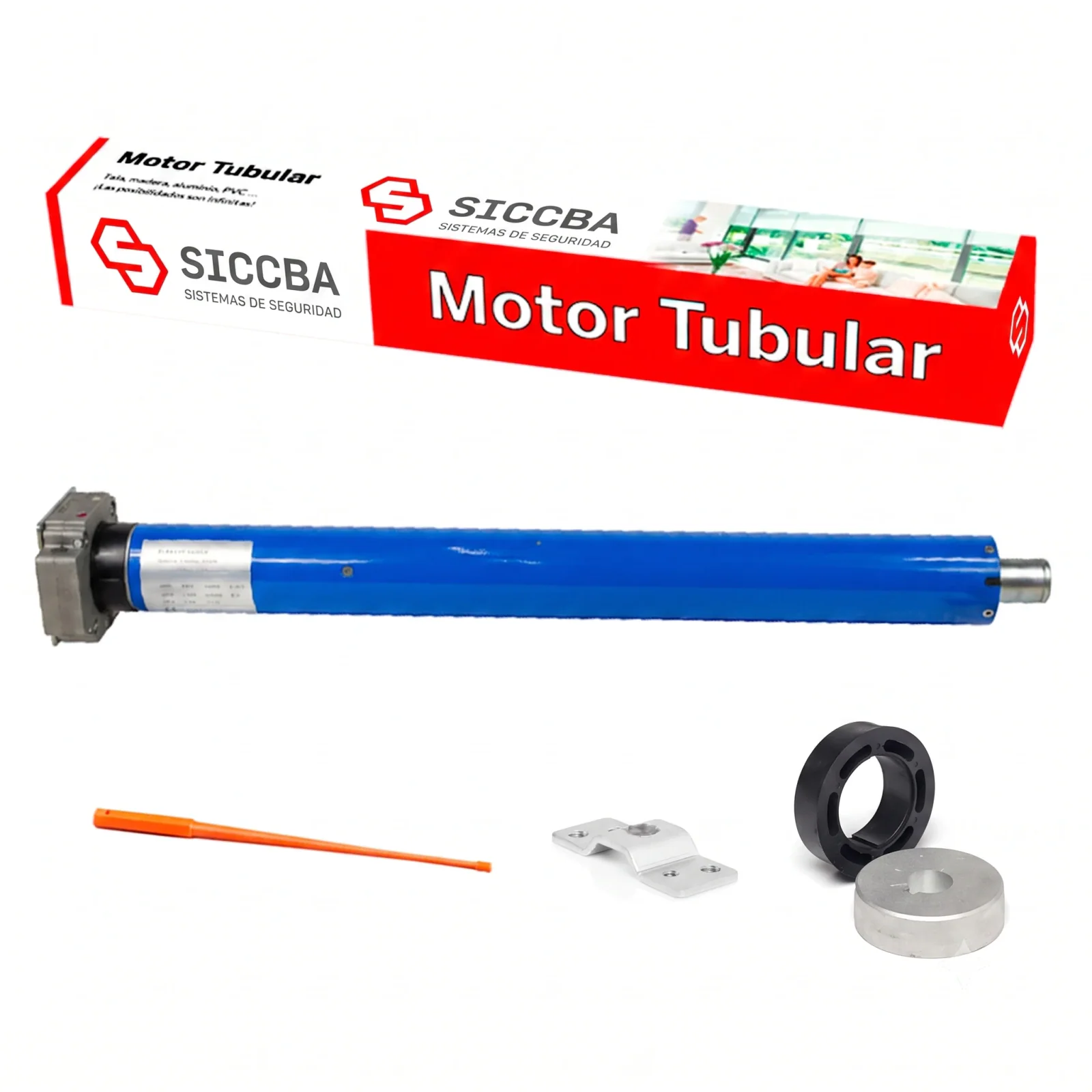 Motor Tubular con asistencia manual hasta 180 Kg — vista principal | Mi Casa Mi Lugar