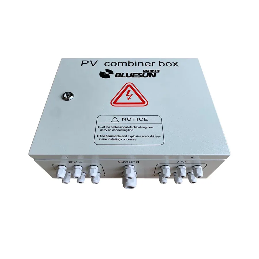 Caja de combinación Solar DC – 4 Entradas y 1 Salida — vista principal | Mi Casa Mi Lugar