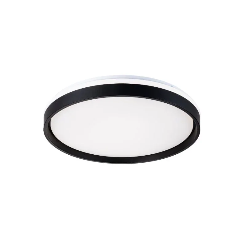 SPLIT – Aplique LED redondo negro cálido 48W DIA500 — vista principal | Mi Casa Mi Lugar
