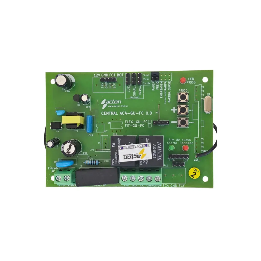Central de Comando ACTON Compatible SEG – PPA – RCG – Fit – AC4-GU-FC — vista principal | Mi Casa Mi Lugar